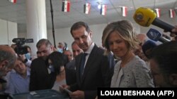 Bashar al-Assad și soția sa, Asma, au votat deja în alegerile din 26 mai.