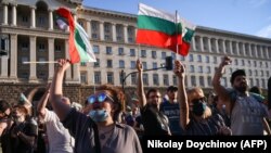 Протести в столиці Болгарії Софії, 11 липня 2020 року