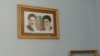 The official sent RFE/RL photos that he said were taken in two classrooms and showed portraits of Ayatollah Rohullah Khomeini, the founder of the Islamic Republic of Iran, and current Supreme Leader Ali Khamenei.