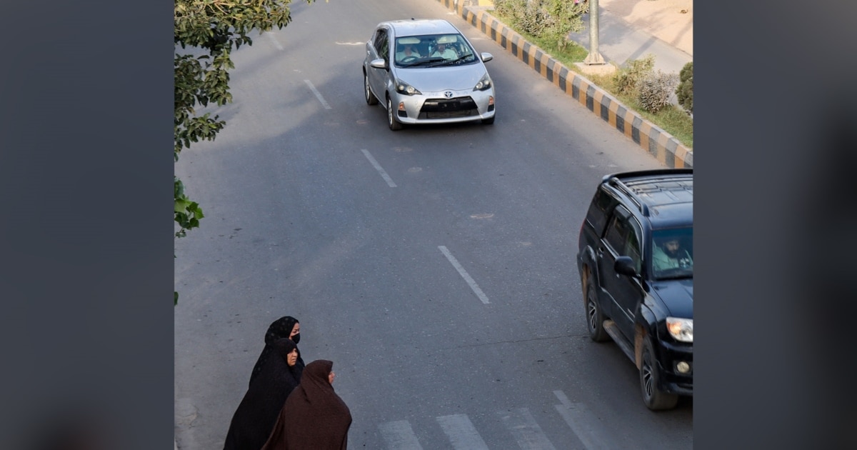 Taliban Security Forces Fire On Afghan Women's Rights Protesters