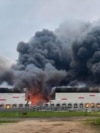 RUSSIA --- Ukraine Hits Another Wildberries Warehouse In Russia in Ryazan region