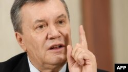 Former Ukrainian President Viktor Yanukovych