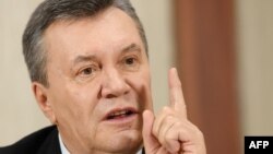 Виктор Янукович, Украинаның бұрынғы президенті.