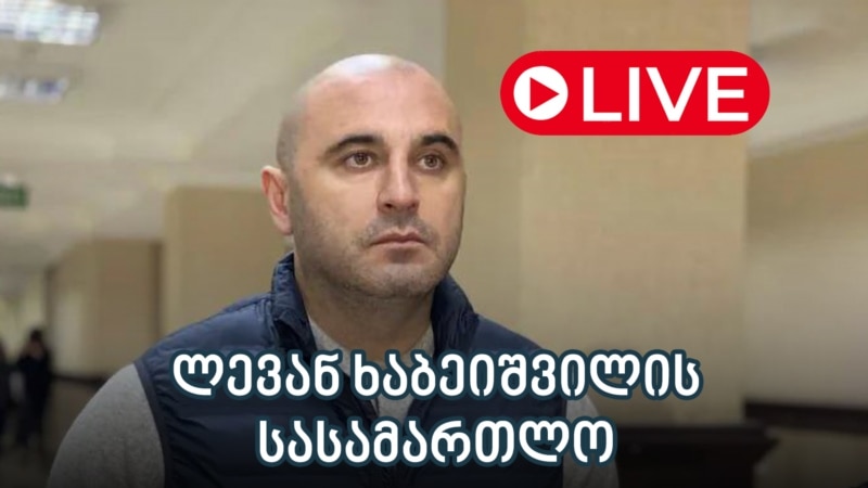 ლევან ხაბეიშვილის საქმის განხილვა - ლაივბლოგი სასამართლოდან