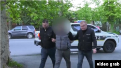 მაღაროელის დაკავების კადრი 