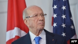 Presidenti i Tunizisë Beji Caid Essebsi 