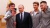 Орусиянын президенти Владимир Путиндин спортчулар менен жолугушуусу. 