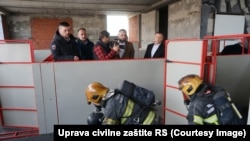 Detalj sa obuke u Rusko-srpskom humanitarnom centru u Nišu