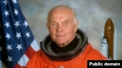 John Glenn also became the world's oldest astronaut in 1998 when he returned to space at the age of 77. 