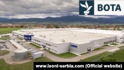Fabrika e kompanisë gjermane Leoni në Serbi. 
