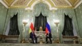 Алан Гаглоев и Владимир Путин, 10 мая
