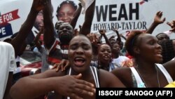 Радасьць прыхільнікаў Вэа.