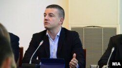 Министерот Дамјан Манчевски