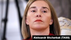 Архива: Високата претставничка на ЕУ за надворешна политика и безбедност Федерика Могерини. 