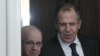 Russian Foreign Minister Sergei Lavrov (right) with his Algerian counterpart, Mourad Medelci, in Moscow on December 13