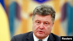 Ukrainian President Petro Poroshenko (file photo)