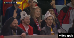 Болельщики Кыргызстана.