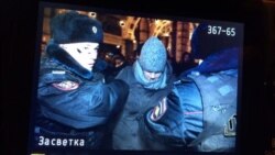 Aleksei Navalny was detained on his way to a rally in Moscow.