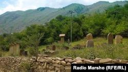 სასაფლაო ჩეჩნეთის ერთ-ერთ სოფელში