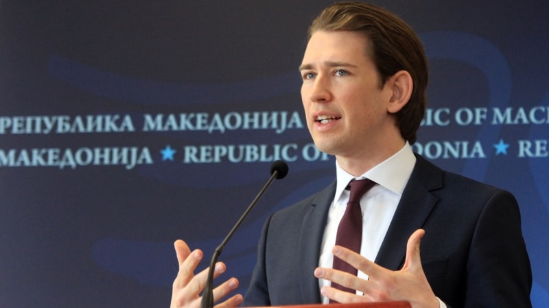 Курц очекува голем чекор за Македонија кон ЕУ 