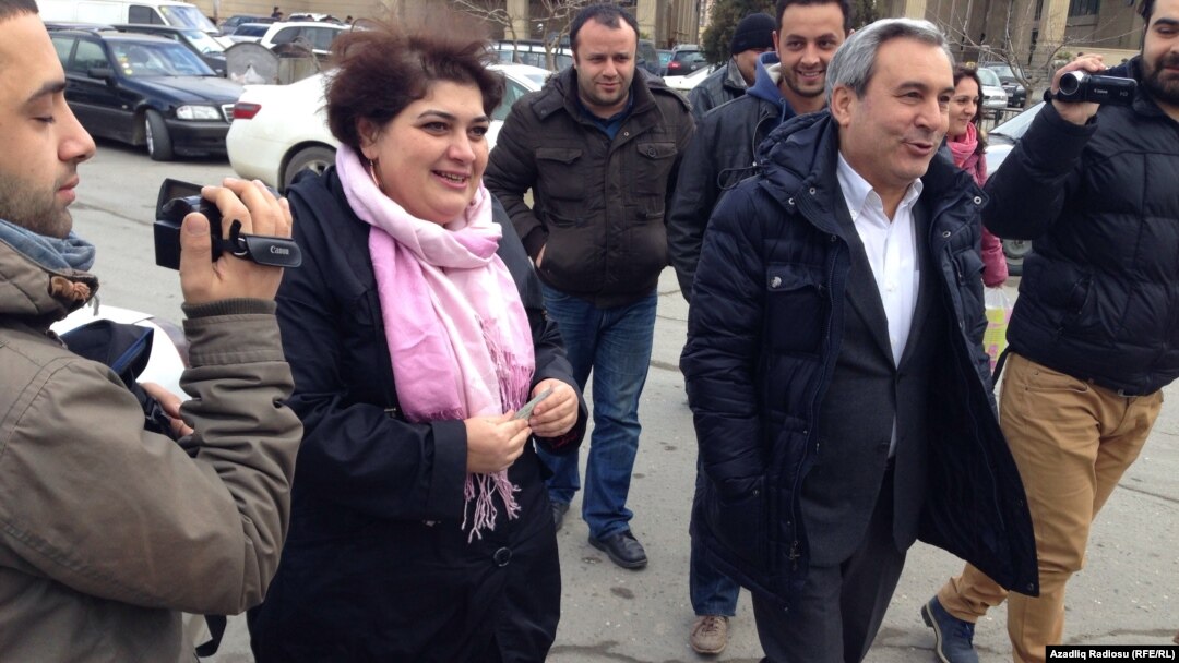 Azerbaijan -- Khadija Ismayil, 19 February 2014.