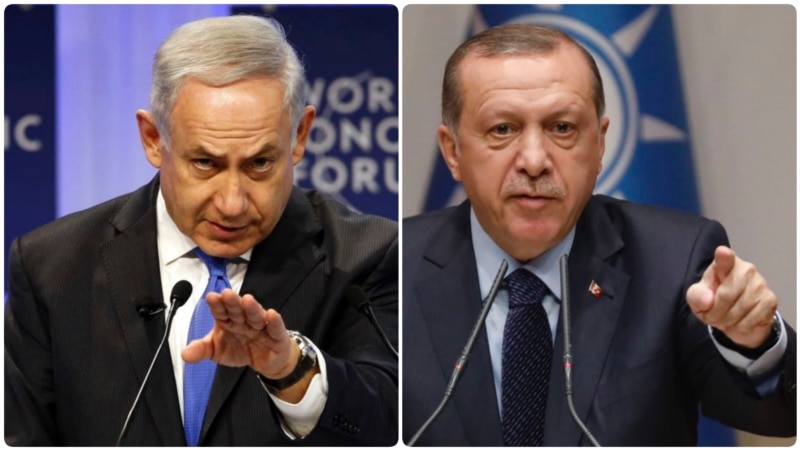 دعوای لفظی اردوغان و نتانیاهو