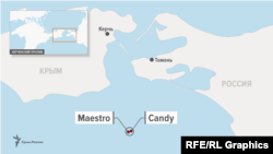 Взрыв и пожар на танкерах MAESTRO и CANDY произошел в нейтральных водах у берегов Крыма