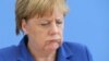 Федеральный канцлер Германии Ангела Меркель на пресс-конференции в Берлине 28 июля