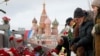 Peaceful Rallies Held For Slain Kremlin Critic Nemtsov