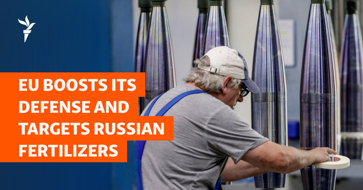 EU Boosts Its Defense And Targets Russian Fertilizers