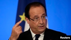 Presidenti i Francës, Francois Hollande.