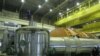 An interior view of the nuclear reactor at Iran's Bushehr nuclear power plant