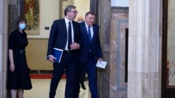 Sastanak predsjednika Srbije Aleksandra Vučića i člana Predsjedništva BiH Milorada Dodika u Beogradu, 26. avgust, 2020. Sastanak predsjednika Srbije Aleksandra Vučića i člana Predsjedništva BiH Milorada Dodika u Beogradu, 26. avgust, 2020.