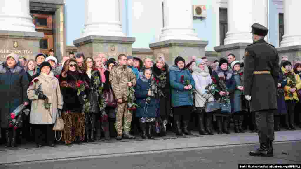 Родичі та близькі загиблих воїнів