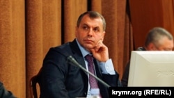 Спикер российского парламента Крыма Владимир Константинов 