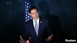 Sekretari amerikan i Shtetit, Marco Rubio, në Manila të Filipineve. 