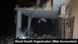 Ракета соккусунан кыйраган оорукана. Аль-Деайне, Судан. Март, 2026-жыл.