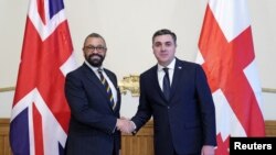 Міністр закордонних справ Великобританії Джеймс Клеверлі зустрівся з міністром закордонних справ Грузії Іллею Дарчіашвілі в Тбілісі