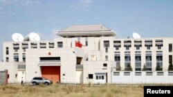 Кытайдын Кыргызстандагы элчилиги. Архивдик сүрөт. 