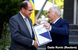 Visoki predstavnik Christian Schmidt podnio je ostavku pet godina nakon preuzimanja dužnosti od Valentina Inzka, Sarajevo, 2. avgusta 2021. godine