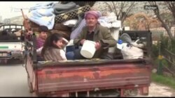 Цивилите во сириски Африн бегаат од турската офанзива