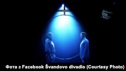 Сцэна са спэктаклю. Фота з Фэйсбуку Švandovo divadlo