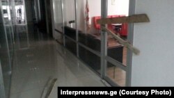 ქევხიშვილის კაბინეტის აჭედილი კარი ძიუდოს ფედერაციაში