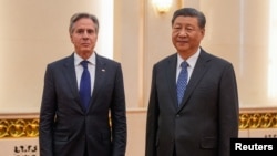 Blinken i Si u Pekingu, Kina, 26. aprila 2024.