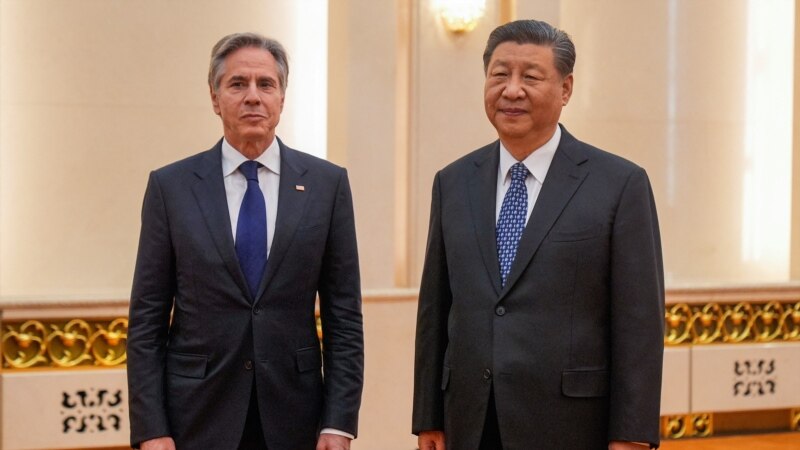 وزیر خارجه ایالات متحده با رهبر چین دیدار کرد
