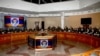 Armenia - Senior military officials hold a meeting at the Armenian Ministry of Defense in Yerevan, 8Jan2015