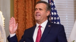 Džon Retklif polože zakletvu kao direktor CIA 23. januara 2025. godine, tri dana pošto je američki predsednik Donald Tramp stupio na dužnost na drugi mandat.