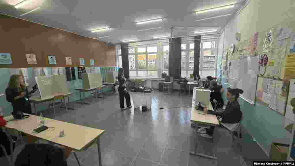 Glasačko mjesto u Sarajevu, 4. oktobra 2026.