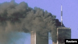 آرشیف - حملات القاعده بر برج های دوقلو در امریکا در 11 سپتمبر 2001
