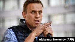 Рускиот опозициски лидер Алексеј Навални,